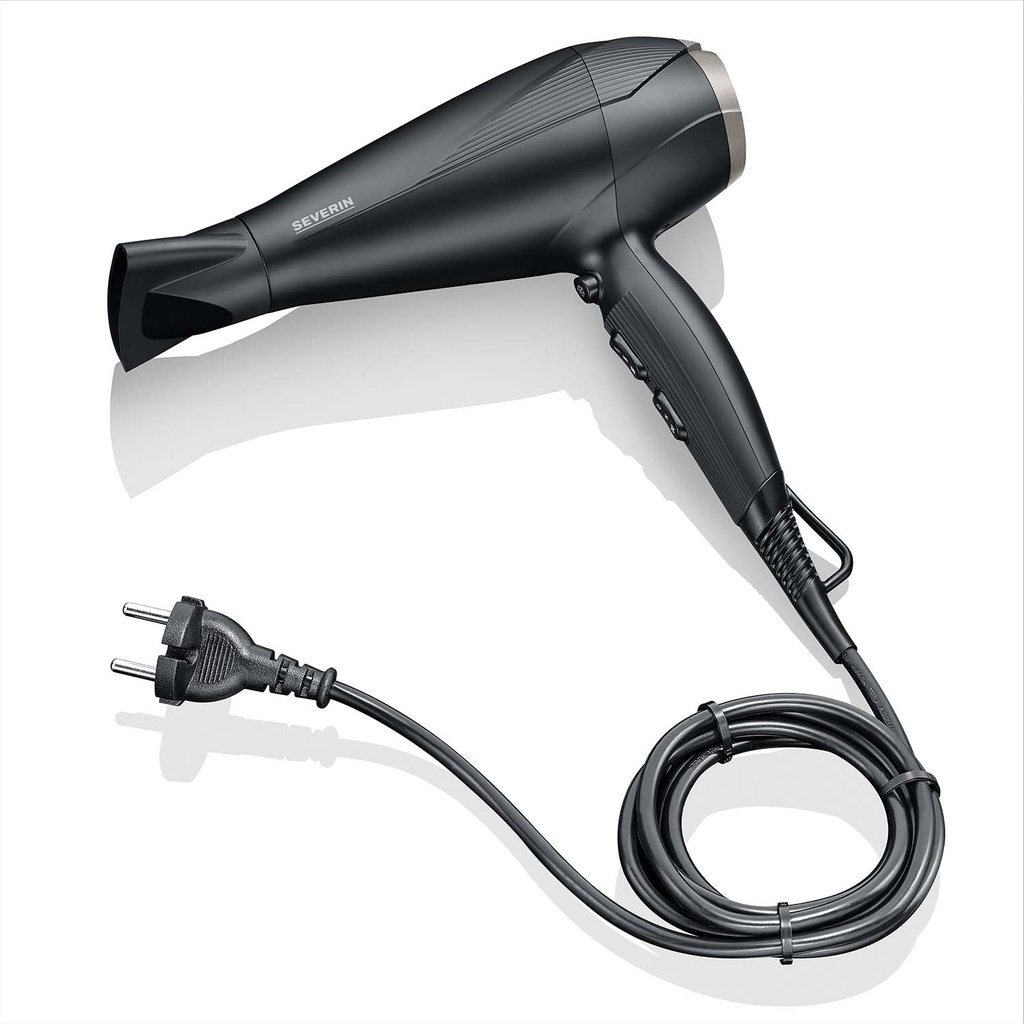 Hårfön m.  AC-Motor HT 0167 2300W Coolshotknapp