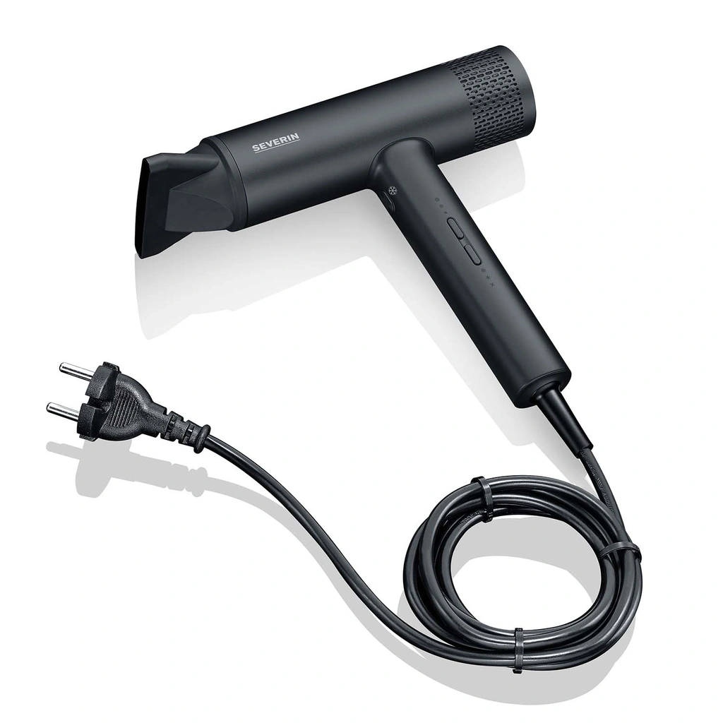 Hårfön S-STYLE SPEED PRO HT 0170 2000W 3 Effekt/Templägen  2.8m SLADD SVART