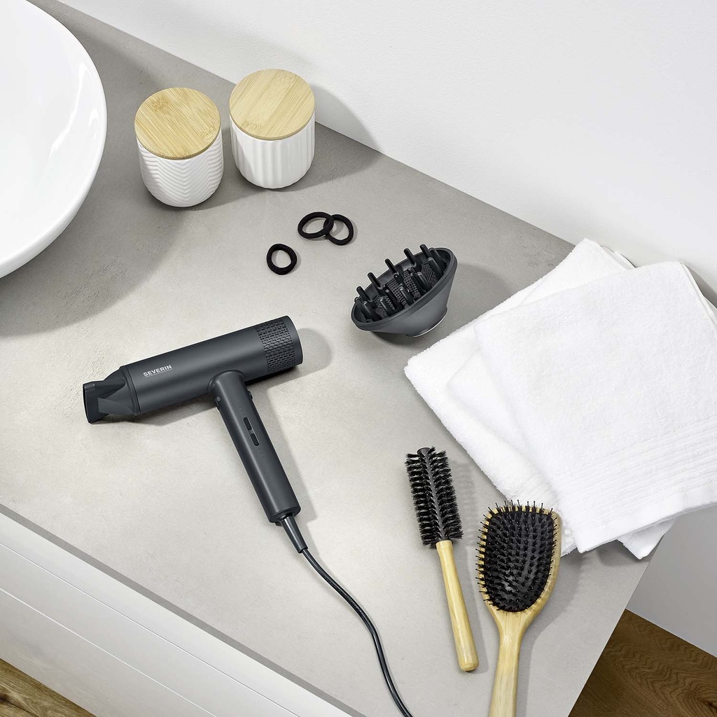 Hair Dryer S-STYLE SPEED PRO HT 0170 2000W 3 Power/Temperature Settings 2.8m CORD BLACK