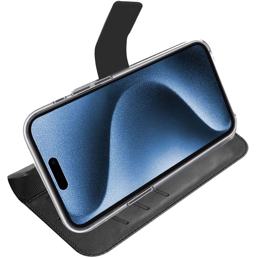 Wallet Case MagSafe compatible iPhone 17 Pro Black
