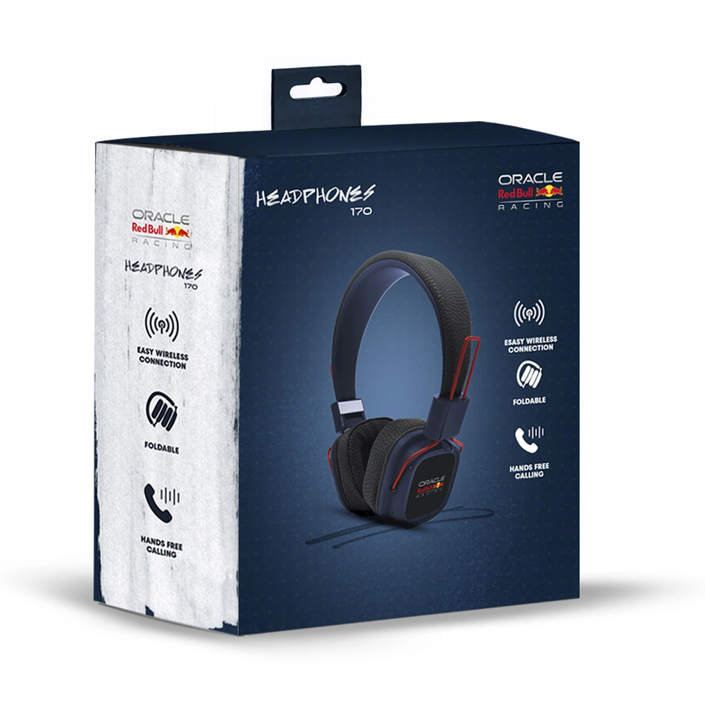 Hörlurar On-ear Trådlösa RB-HP170 Blå