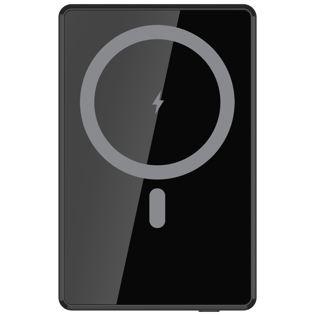 Powerbank 5.000 mAh 15W MagSafe-kompatibel Svart