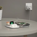 3-in-1 Wireless Charger MagSafe-compatible White