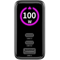 Laddare 100W PD/QC med display