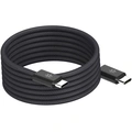 USB-C Kabel 60W Magnetisk Flätad 1m Svart