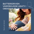 Värmekudde HK 77 Sladdlös komfort Obsidian-Blue