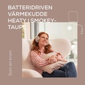 Värmekudde HK 77 Sladdlös komfort Smokey-Taupe
