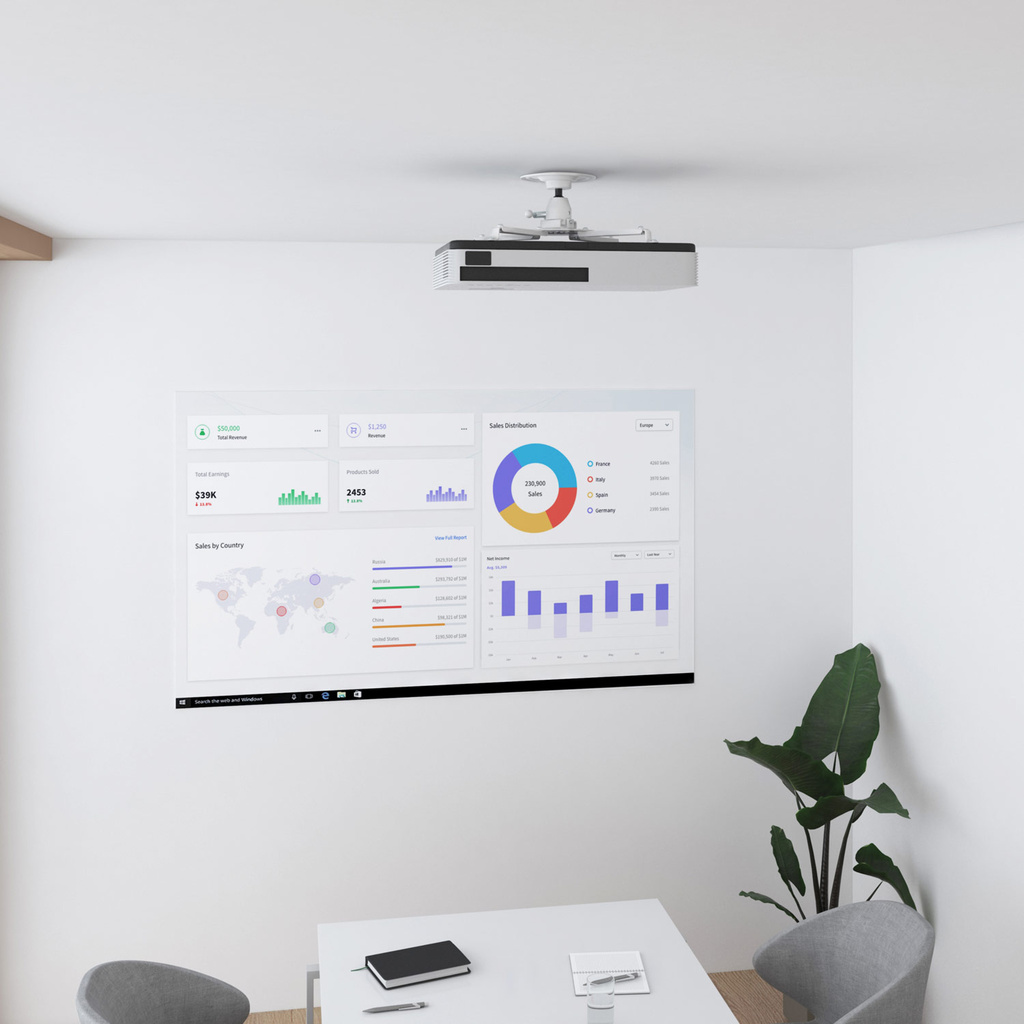 Projektorfäste Universal 135mm