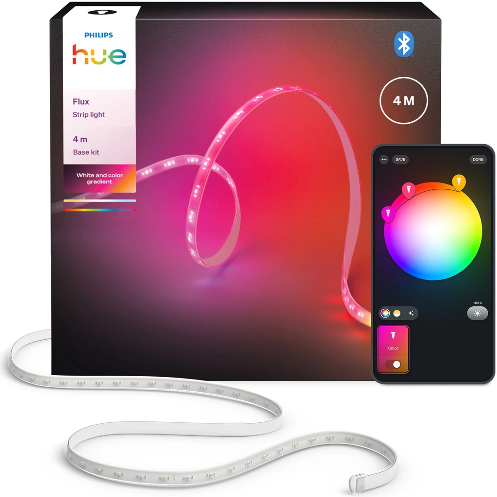 Philips Hue Flux Lightstrip White and Color gradient 4m