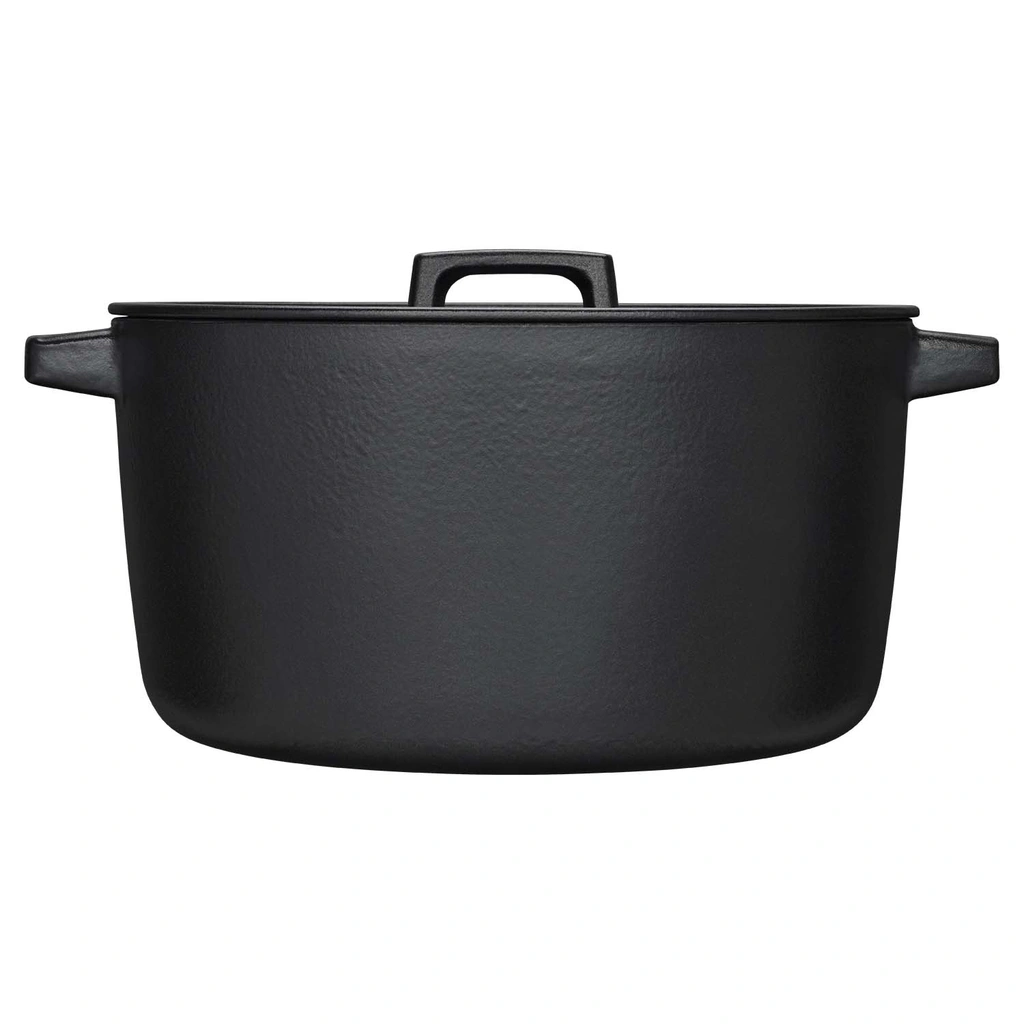 Gryta med lock Folken 6 L emaljerad