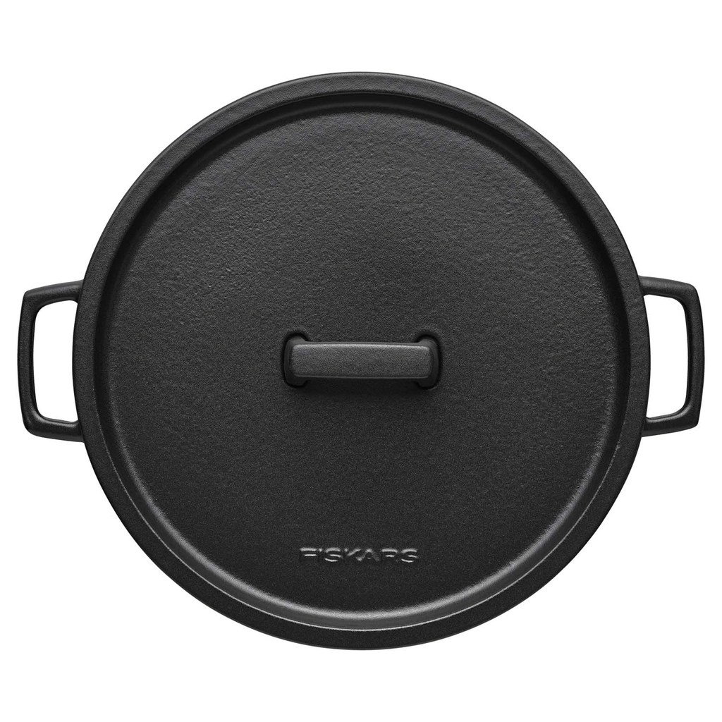 Gryta med lock Folken 6 L emaljerad