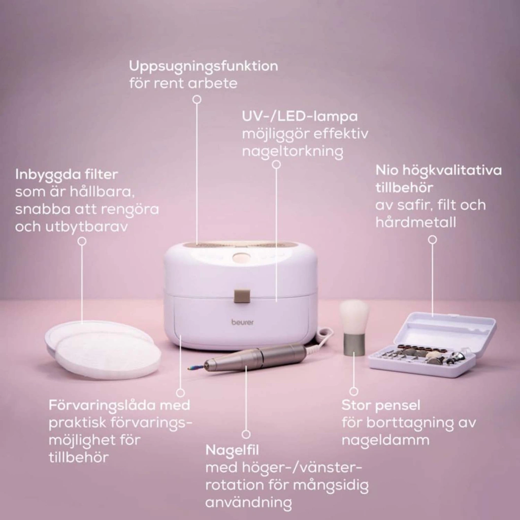 Manikyr- och Pedikyrstation StudioNails Pro – 3-i-1 MP 200