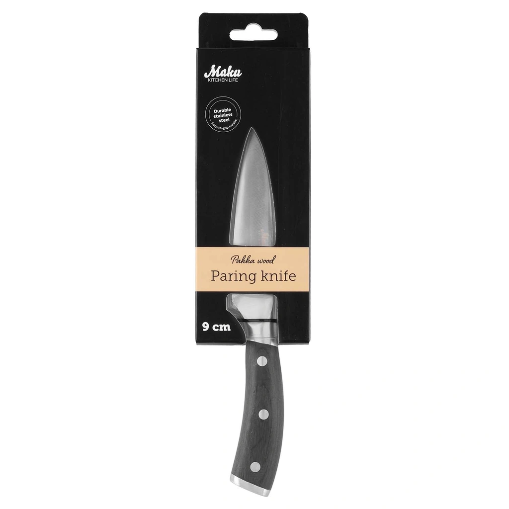 Skalkniv Pakka wood 9 cm