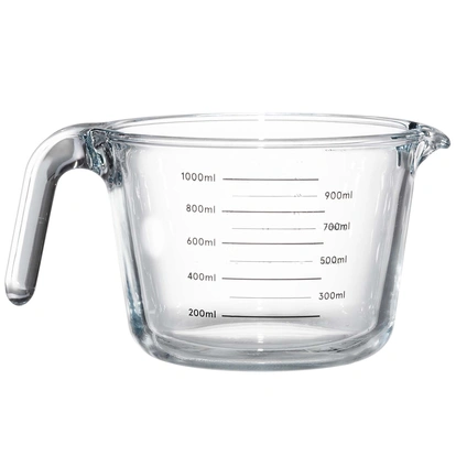 Måttkanna Glas 1L