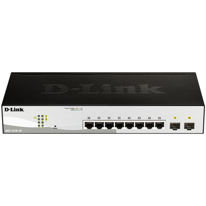 DGS-1210-10 10-Port Gigabit Smart+ Managed Switch