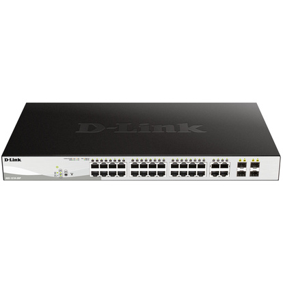 DGS-1210-28 28-Port Gigabit PoE Smart+ Managed Switch