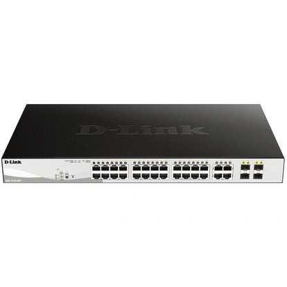 DGS-1210-28 28-Port Gigabit PoE Smart+ Managed Switch