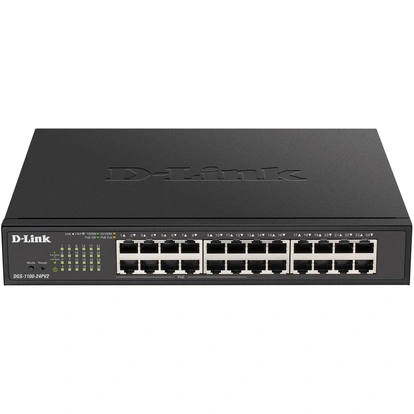 DGS-1100-24PV2 24-Port Gigabit PoE Smart Managed Switch