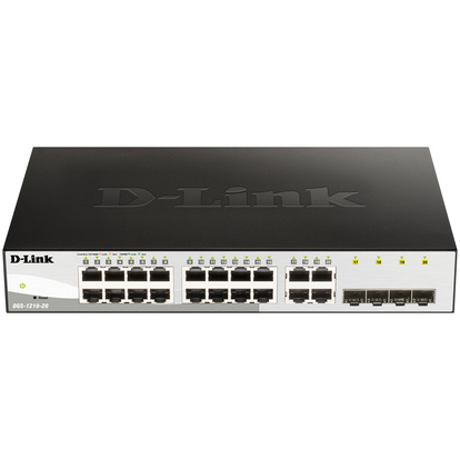 DGS-1210-20 20-Port Gigabit Smart+ Managerad Switch