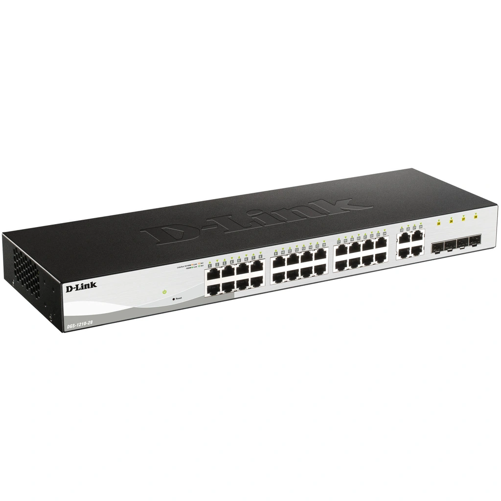 DGS-1210-28 28-Port Gigabit Smart+ Managed Switch
