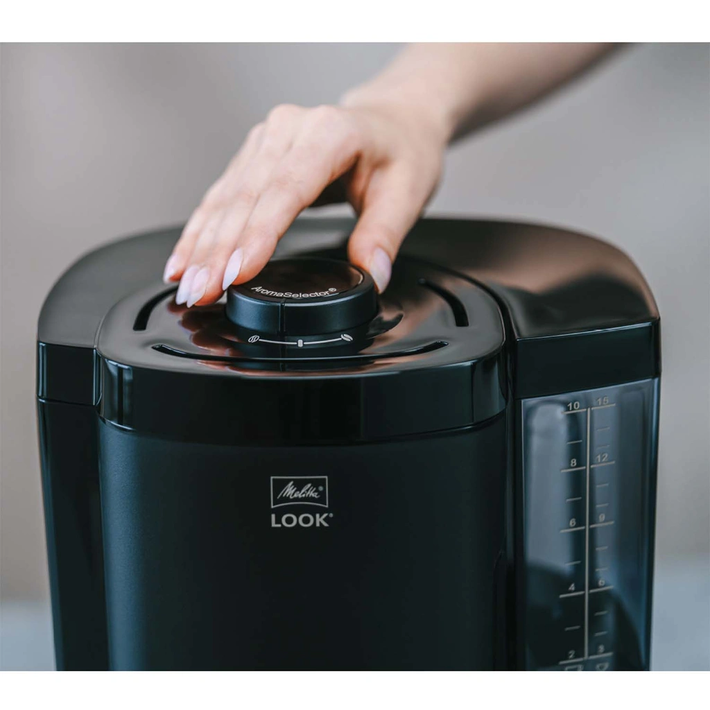 Coffee Maker LOOK, Black 1.25L Aroma Selector Black