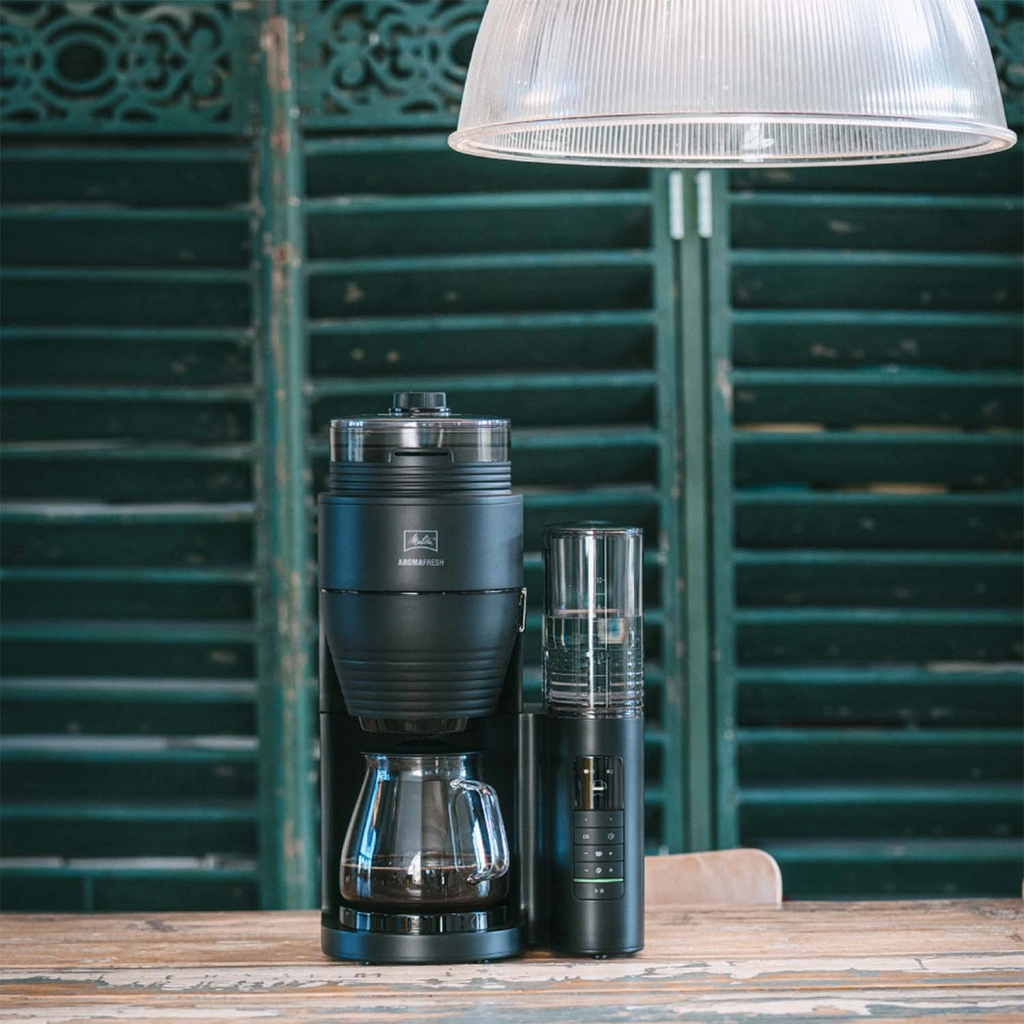 Kaffebryggare Aromafresh Glass Pro svart 