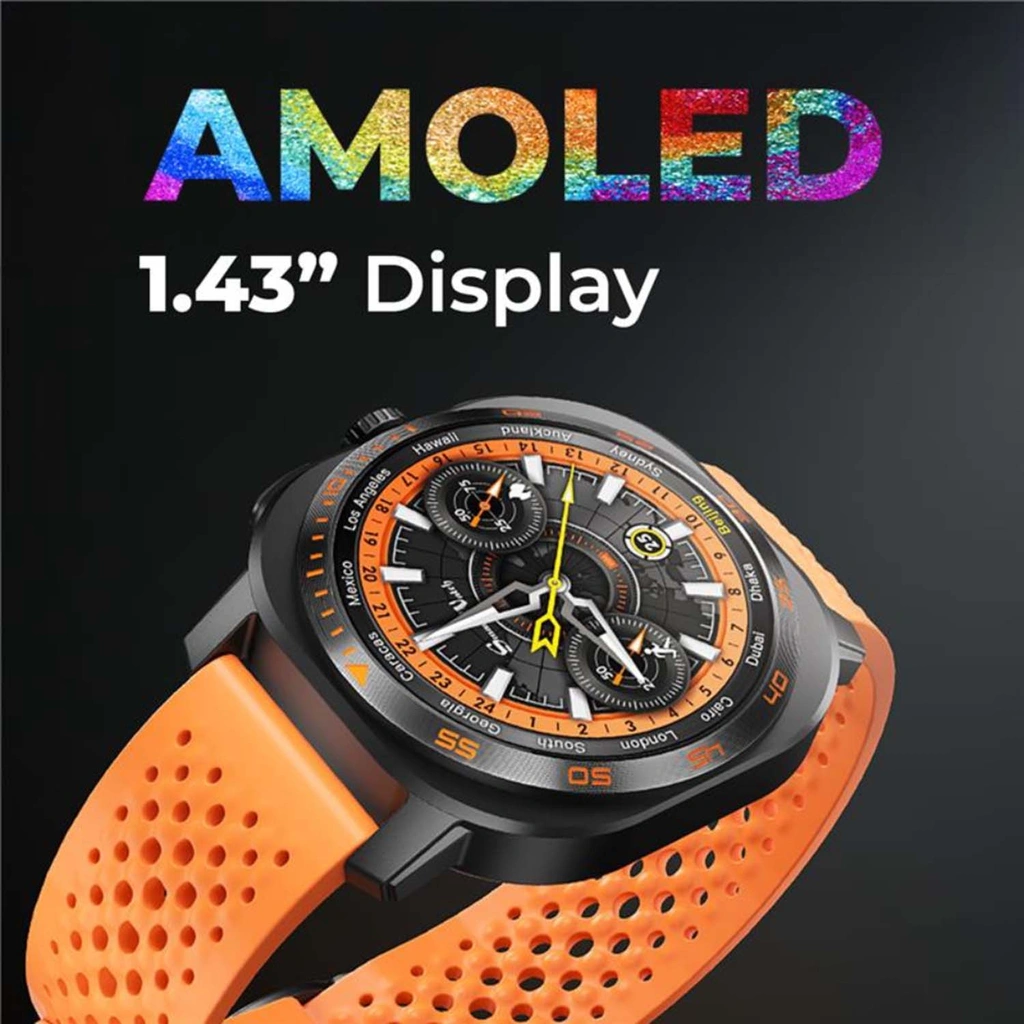 Smartklocka FitWatch Pro Inkl 2 Armband