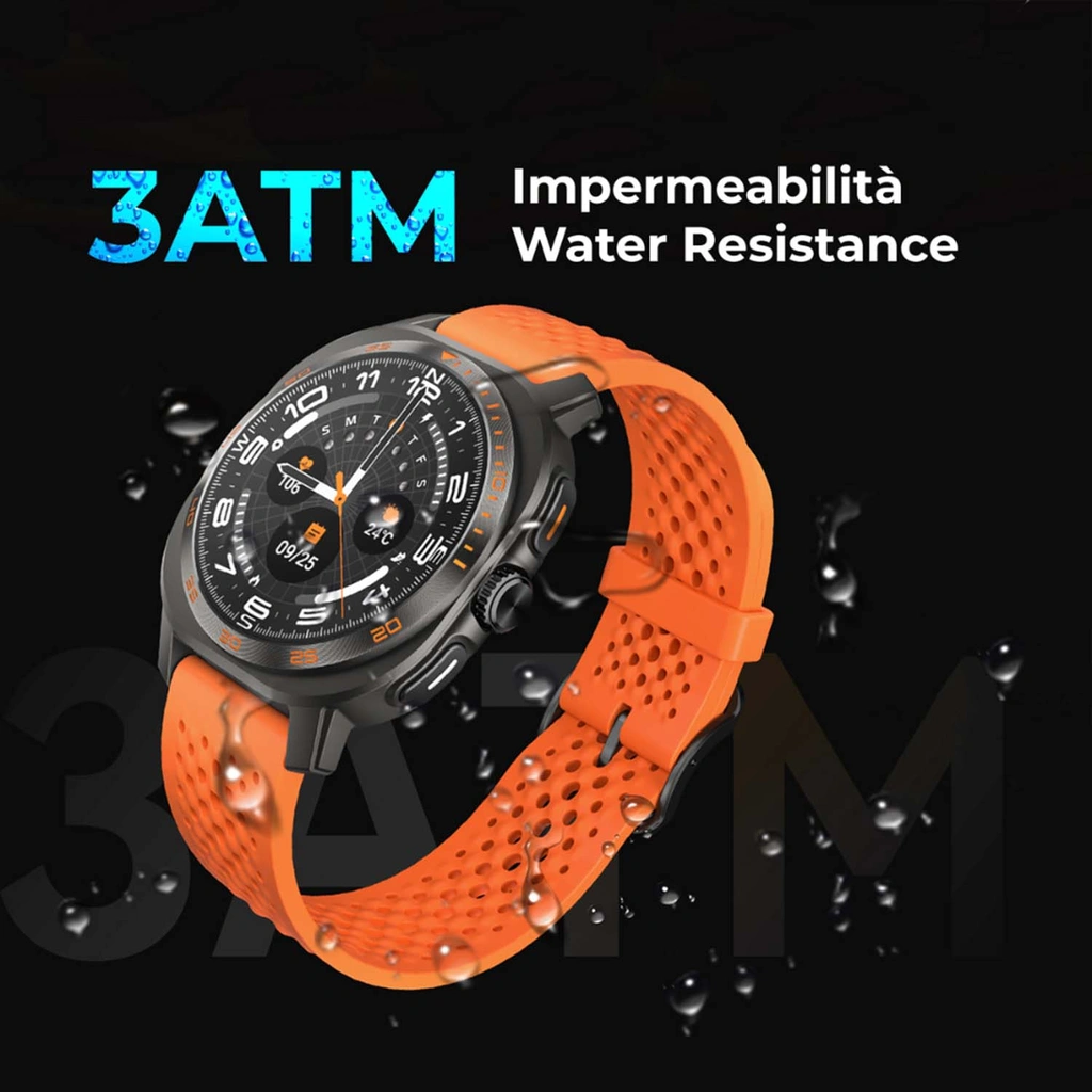 Smartklocka FitWatch Pro Inkl 2 Armband