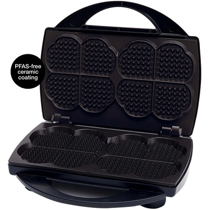 Våffeljärn Dubbelt Nobless 909.0 Keramiskt, Sound