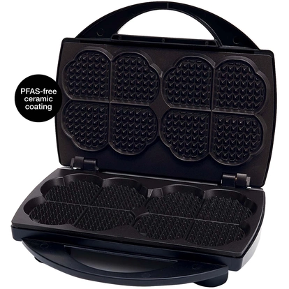 Våffeljärn Dubbelt Nobless 909.0 Keramiskt