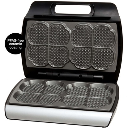 Våffeljärn Dubbelt Elegance 910.2 Keramiskt, Sound