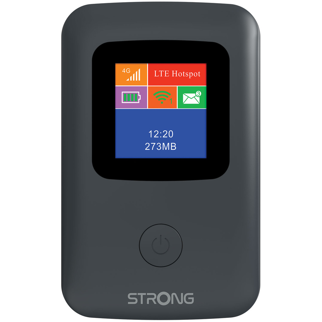 4G MiFi Hotspot WiFi 150 Mbit/s med display