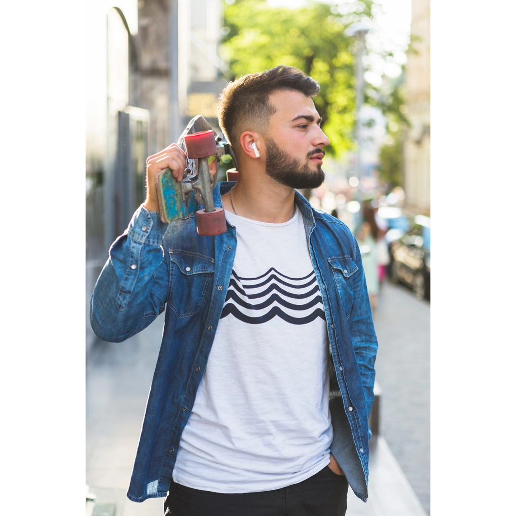 Hörlurar In-Ear TWS ANC ENC Screen Prism Svart