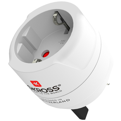Travel adapter Europa to UK 3-pole