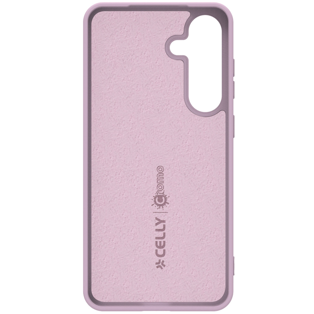 Cromo Soft rubber case Galaxy S25+ Rosa