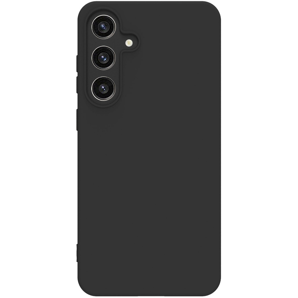 Cromo Soft rubber case Galaxy S25+ Black