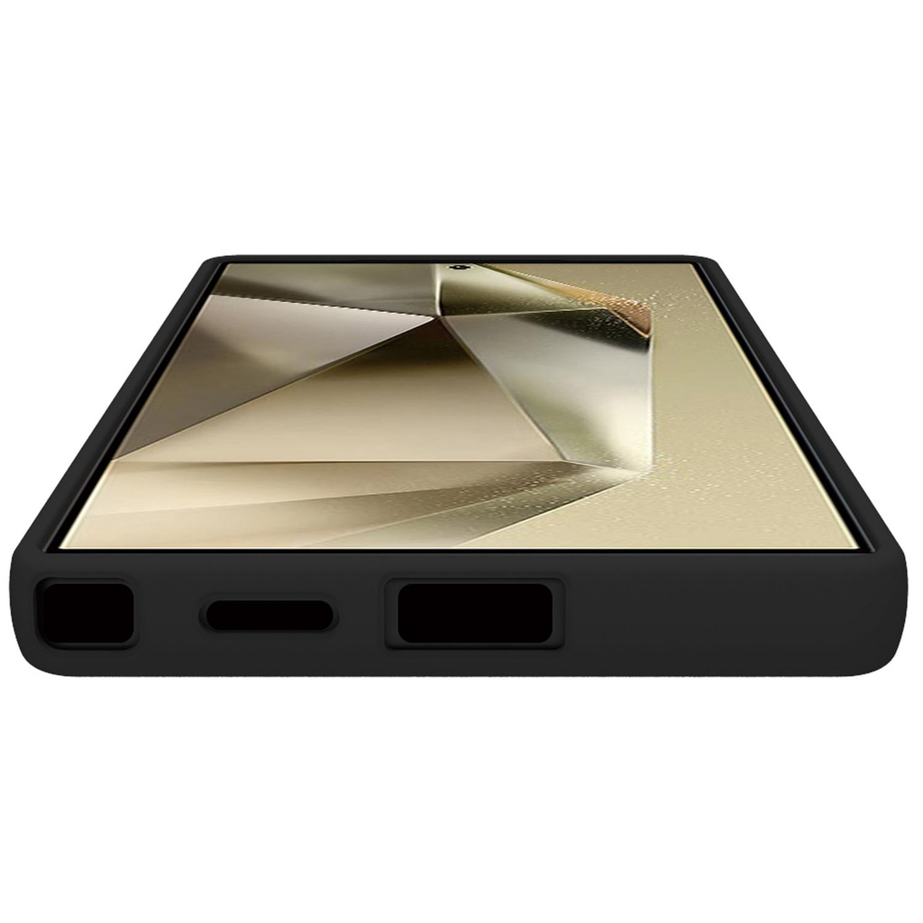 Cromo Soft rubber case Galaxy S25 Ultra Svart
