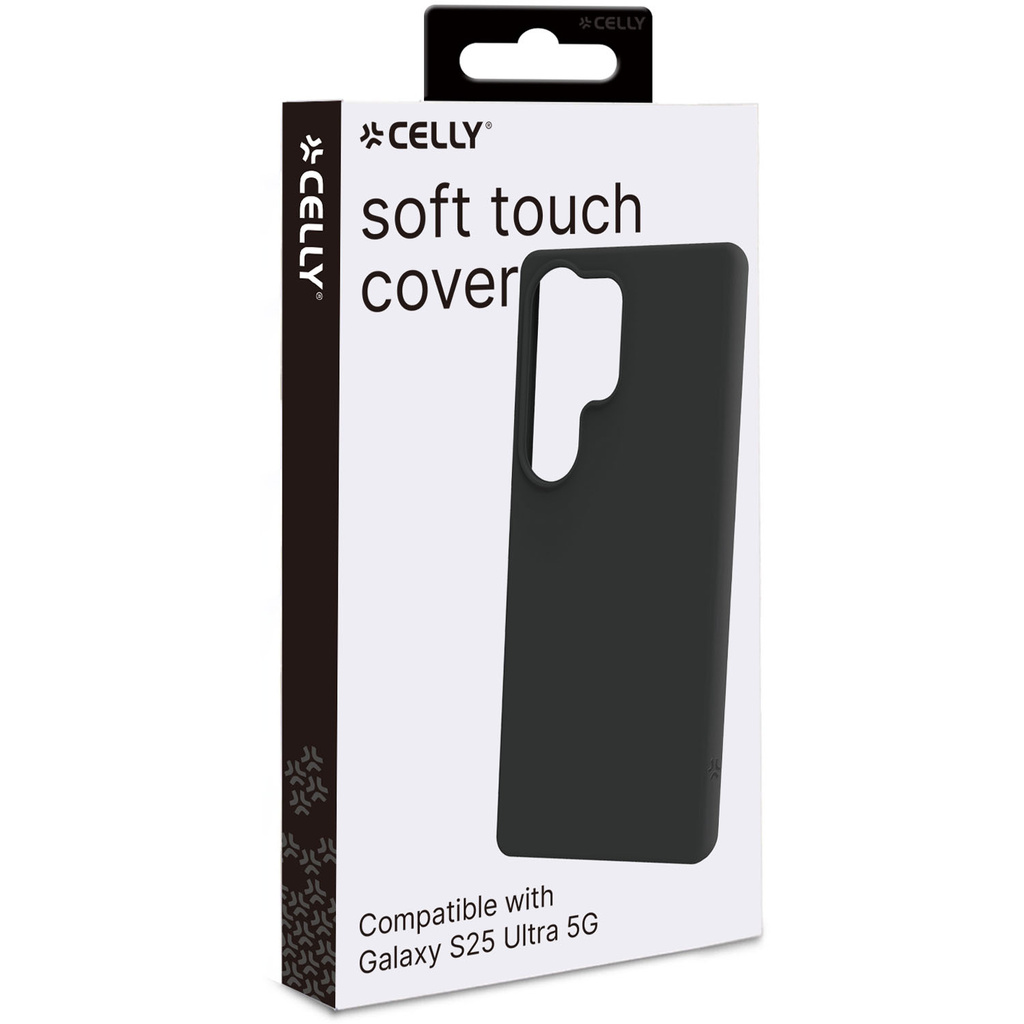 Cromo Soft rubber case Galaxy S25 Ultra Svart