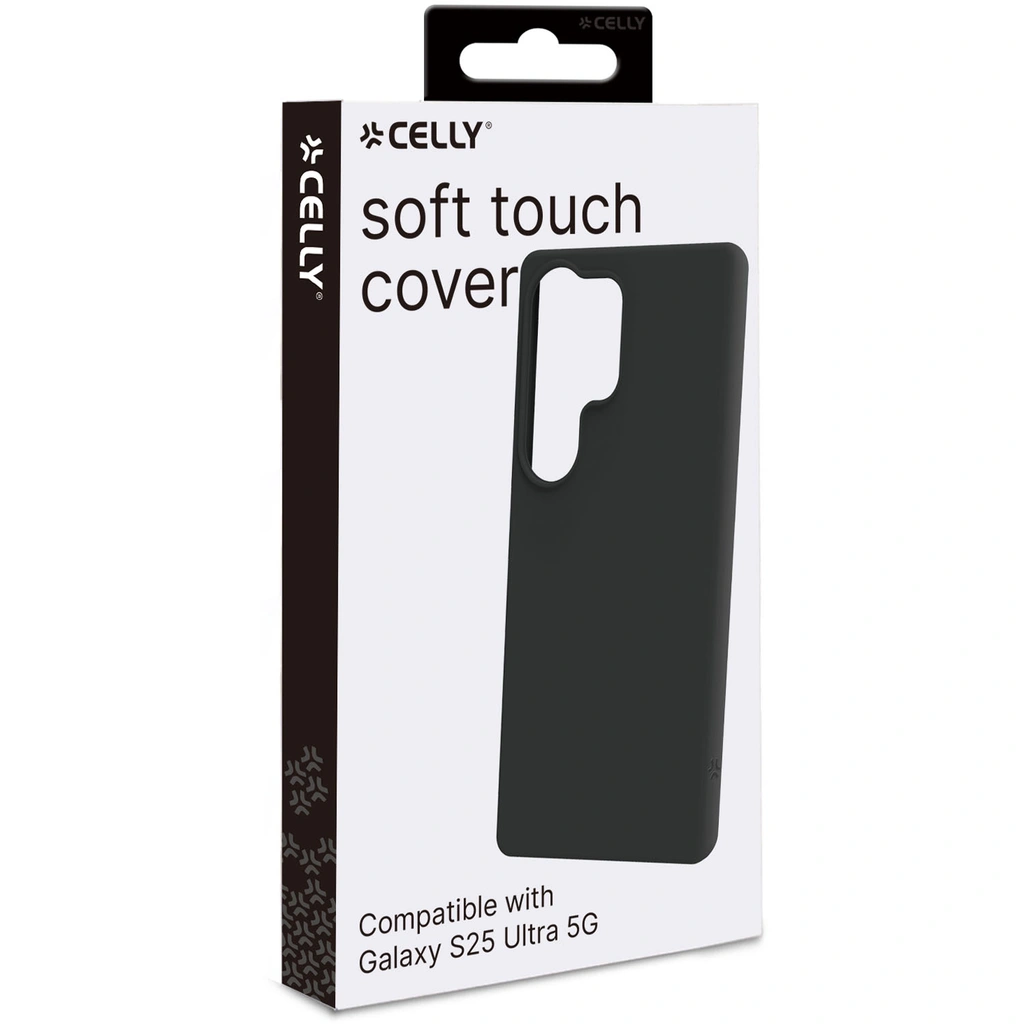 Cromo Soft rubber case Galaxy S25 Ultra Svart