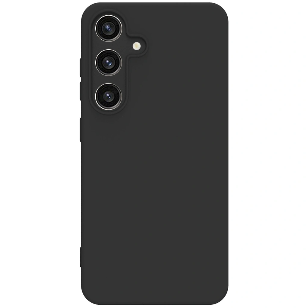 Cromo Soft rubber case Galaxy S25 Svart