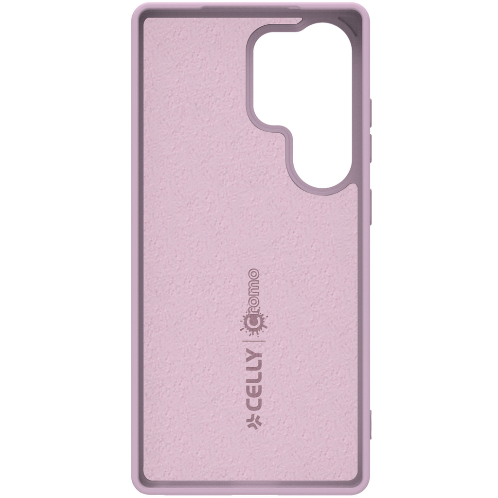 Cromo Soft rubber case Galaxy S25 Ultra Rosa
