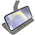 Wally Wallet Case Galaxy S25+ Svart