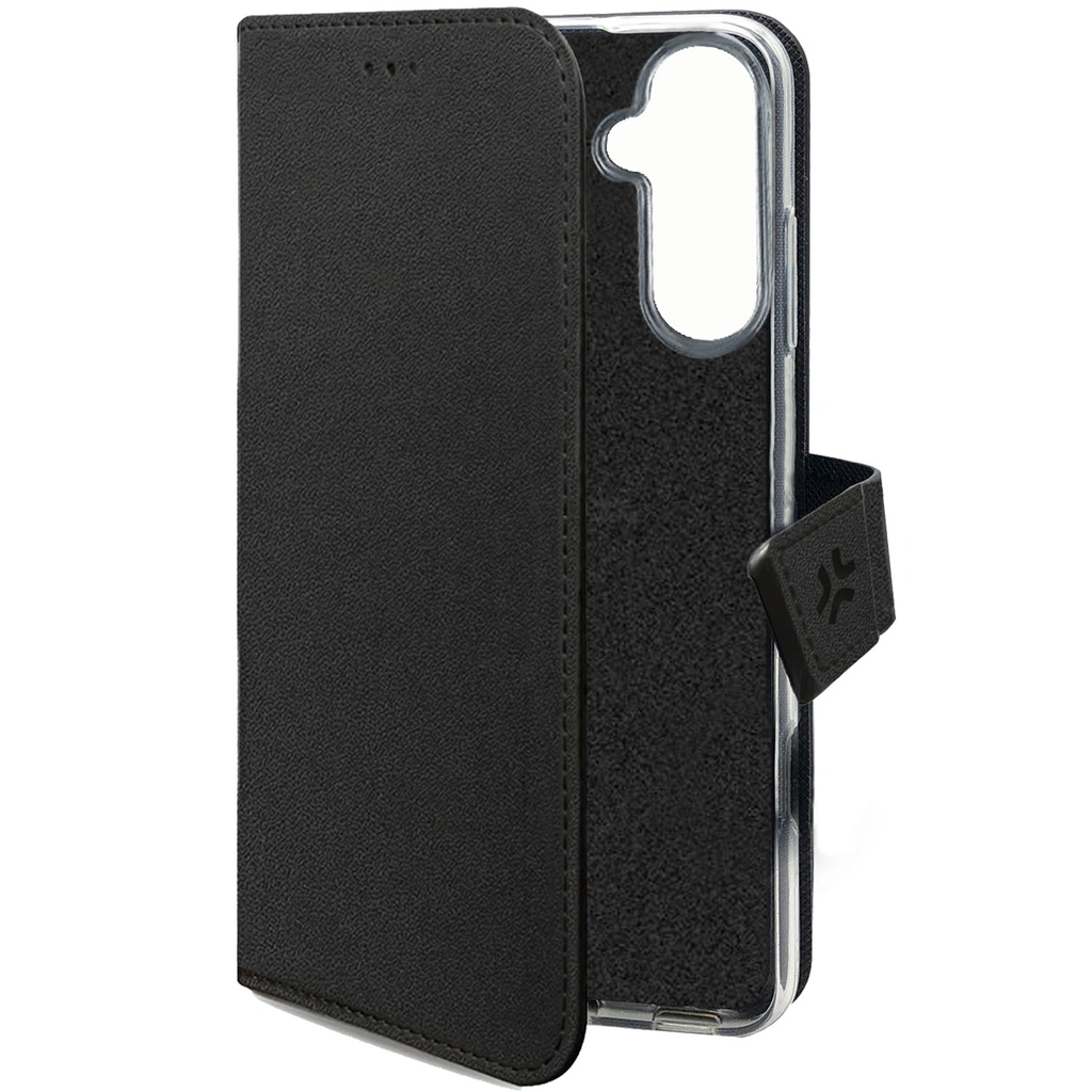 Wally Wallet Case Galaxy S25 FE Svart