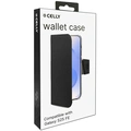 Wally Wallet Case Galaxy S25 FE Svart
