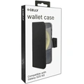 Wally Wallet Case Galaxy S25 Svart