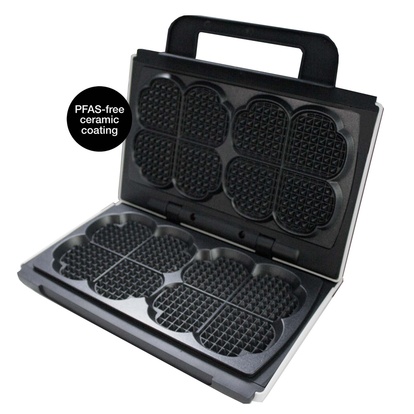 Våffeljärn Dubbelt Vitt Supreme 912.3