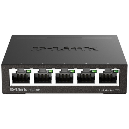 DGS-105 5-port Liten Gigabit-Switch