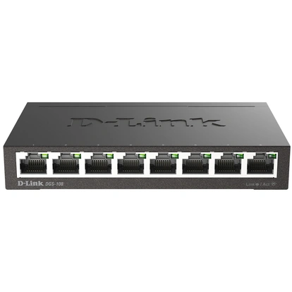 DGS-108 8-port Liten Gigabit-Switch