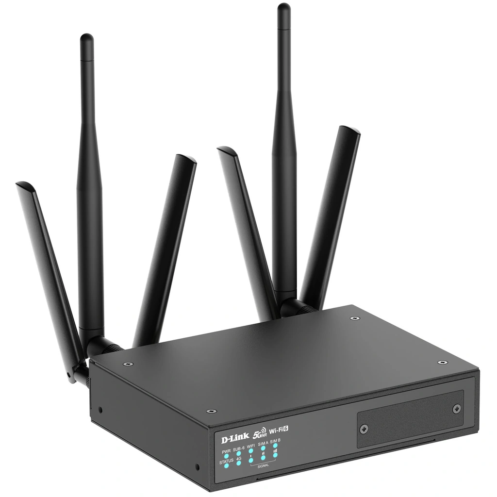 DWM-550-G 5G M2M Router 4x Gigabit Ethernet Wi-Fi 6 AX1800