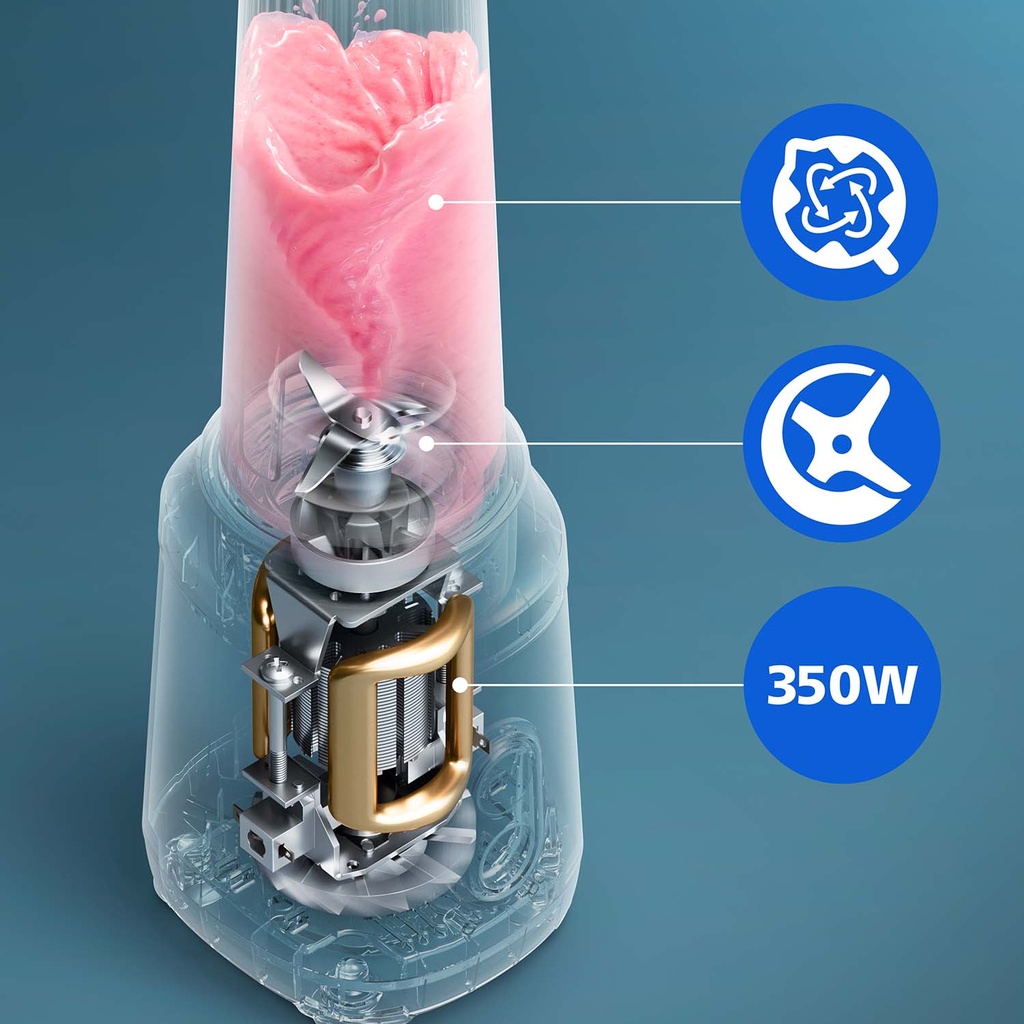 Blender HR2670/00 Smothie 350W To go